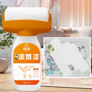 White household wall paint waterbased latex paint repair paint odorfree roller paint wall paint