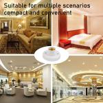1-20PCS 220V E27 Screw Lamp Stand Light Bulb Socket Holder Adapter Base Cap Socket White Ceiling Light Lamp Bulb Fixing Base