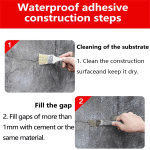 50-450g Invisible waterproof Coating waterproof Sealant Roof Sealant hose Sealant Uretan Paint Anti-Leaking waterproof Coating Glue Anti-Leakage, Repair Material