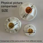 1-20PCS 220V E27 Screw Lamp Stand Light Bulb Socket Holder Adapter Base Cap Socket White Ceiling Light Lamp Bulb Fixing Base