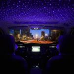 Mini Car LED Starry Sky Night Light 5V USB Powered Galaxy Star Projector Atmosphere Lamp for Car Roof Room Ceiling Decor
