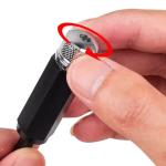 Mini Car LED Starry Sky Night Light 5V USB Powered Galaxy Star Projector Atmosphere Lamp for Car Roof Room Ceiling Decor