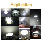 LED Bulb AC 220v E27 Base Household Energy Saving Lamp 15W Indoor Lighting Flying Saucer Light 6500k Ceiling Lamp Garage Light