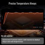 Mount Steel Pioneer Series [12kW–18kW Adjustable] Electric Tankless Water Heater – Configurable Max Power to Fit Your Panel – Self-Modulating for Stable Temp – 99% Efficient Whole House – 240V