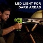 POWKITS Cordless Drill Tool Set: 12V Power Drill Tool Kit with Battery & Charger, Portable Household Basic Drills Case for Men & Women, Homeowner, Diyer, Handyman, 142 Piece