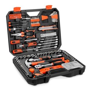 248-Piece Tool Set - General Household Hand Tool Kit with Plastic Toolbox Storage Case for Men, Home Repair, DIY Projects
