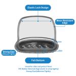 16PCS Silicone Chair Leg Caps Non-Slip Prevent Scratches Silent  Hardwood Floor Protector Waterproof Felt Furniture Feet Pad