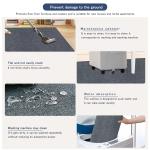 90x120cm chair mat work in hardwood Office Rolling Chair Mat Computer Gaming Chair Mat Bedroom Living Room
