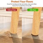 300PCS Felt Chair Leg Pads, Value Pack of Various Sizes,Felt Furniture Pads for Protecting Hardwood Floors,Self Adhesive