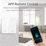 Tuya WiFi Smart Light Switch Smart Home Wireless RF 433mhz Push Button Wall Switch Via Alexa Google Home Alice Smart Life App