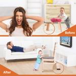 300PCS Felt Chair Leg Pads, Value Pack of Various Sizes,Felt Furniture Pads for Protecting Hardwood Floors,Self Adhesive