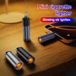 Type-C Mobile Cigarette Lighter Air Blowing Cigarette Lighter Outdoor Safety Portable Mini Cigarette Lighting Artifact