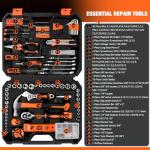 248-Piece Tool Set - General Household Hand Tool Kit with Plastic Toolbox Storage Case for Men, Home Repair, DIY Projects