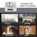 86 Wireless Smart RF 433Mhz Wall Panel with Remote Control 1/2/3gang Mini Relay Receiver Home Led Light Lamp Switch