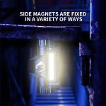 LED Head Mounted Magnetic Flashlight for Night Fishing - Outdoor Headlights with Long Battery Life Strong Light Charging