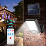 LED Solar Split Wall Lamp Motion Sensor Sunlight Light 3 Mode Outdoor Waterproof Emergency Street Garden Security Decor Lamp