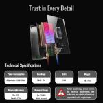 Mount Steel Pioneer Series [12kW–18kW Adjustable] Electric Tankless Water Heater – Configurable Max Power to Fit Your Panel – Self-Modulating for Stable Temp – 99% Efficient Whole House – 240V