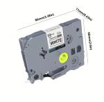 6/9/12/18/24mm tze231 tze241 tze251 tz221 tze Laminated Ribbon Compatible for Brother Ptouch PT-H110 D600 710BT Label Maker Tape