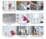 Window Privacy Film One Way Daytime Privacy Self-adhesive Vinyl Sun Blocking Anti UV Reflective Window Tint for Home and Office