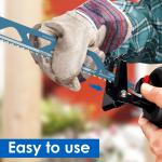 1PC Reciprocating Saw Blade - Hard Alloy Blade for Cutting Brick, Wood, Metal, PVC Tube, Porous Concrete Power Tool Accessories