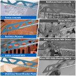 1PC Reciprocating Saw Blade - Hard Alloy Blade for Cutting Brick, Wood, Metal, PVC Tube, Porous Concrete Power Tool Accessories