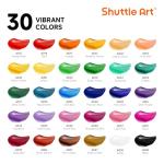 30 Acrylic Paint Tubes - Non-Toxic Artist Quality
