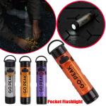 GOPEAK New Pocket Mini Flashlight Outdoor Key Clip Cap Ambient Led Long Endurance Disaster Relief Emergency 5050 Small Light