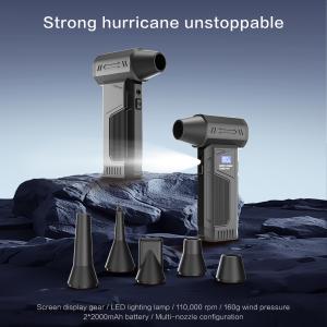 【2025 New】Wireless Jet Fan Brushless Motor Turbo Air Blower For Car Cleaning With LED Light Digital Display Portable Outdoor Use