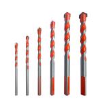 6pc Orange Hard Alloy Overlord Diamond 4/5/6/8/10/12mm Ceramic Tile Perforated Wall Drilling Tool Drill Bit Set