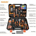 SOLUDE Tool Set,148-Piece Home Repair Tool Kit for Men Women College Students,Household Basic Hand Tool Sets with Case for Home Maintenance,Dorm Essentials and DIY Projects