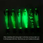 2Pcs Squid Jig Hook Fishing Lure Luminous 10cm 9g Artificial Fake Octopus Lures Wood Shrimp Cuttlefish Hard Bait Sea Jigs Tackle