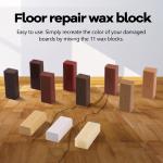 Multifunctional Home Household Laminate Repairing Kit Floor Repairs Kit DIY Wood Board Repairs Tool Kit