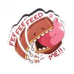 100pcs Custom Stickers PVC Waterproof Die Cut Vinyl Logo Design Brand Laptop Cute Personalized Sticker Glossy Film for Business