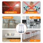 28 Pack Silicone Chair Leg Floor Protectors, Bar Stool Leg Protectors Cap, Furniture Pads Chair Leg Covers for Hardwood Floors