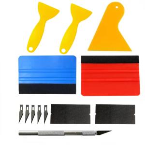 5/13Pcs Car Tools Wrap Film Sticker Wrapping Tool Vehicle Vinyl Wrap Window Tint Film Tool Kit Cutter Aid Tool Window Tinting