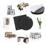 44pcs Furniture Grippers - Non Slip Pads for Furniture Legs - Self Adhesive Rubber Feet - Anti Slide Hardwood Floor Protectors