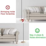 44pcs Furniture Grippers - Non Slip Pads for Furniture Legs - Self Adhesive Rubber Feet - Anti Slide Hardwood Floor Protectors