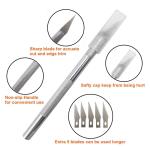 10/19/24Pcs Car Wrapping Vinyl Tool Kit Window Film Tint Tools Car Wrap Sticks Edge Trimming Squeegee Tinting Felt Edge Squeegee