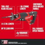 CRAFTSMAN V20 Cordless 8-Tool Combo Kit With Two 2.0 Ah Batteries and Charger (CMCK801D2)
