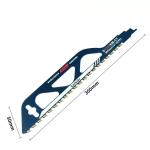 1pc 12in Demolition Masonry Reciprocating Saw Blade - Hard Alloy Blade for Cutting Brick, Wood, Metal, PVC Tube, Porous Concrete