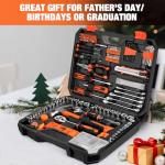 248-Piece Tool Set - General Household Hand Tool Kit with Plastic Toolbox Storage Case for Men, Home Repair, DIY Projects