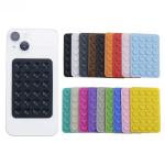 Multifunctional Silicone Suction Pad Phone Fixture Suction Cup Backed Adhesive Rubber Sucker Pad Fixed Pad 24Square Suction Cups