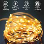 7M/12M/22M/32M LED Solar String Fairy Lights Outdoor Path Garlands Lamp Patio Waterproof Christmas Wedding Garden Street Lights