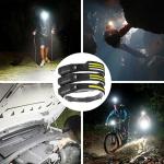 6 Modes LED Induction Headlamp COB Sensor Head Lamp Rechargeable Built-in Battery Flashlight Outdoor Work Lighting Headlights