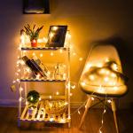 LED Star Fairy Lights Outdoor Chain Lights Garland Bulb String Lights Party Home Wedding Terrace Garden Christmas Decoration