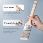 Mister Rui Paint Roller Kit, 18 Pack Paint Roller Set, 4"9" Paint Rollers for Painting Walls, Paint Tray with Liners, Angled Paint Brush, Professional Painting Kit for Home Improvement