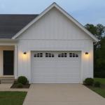 Design House 505198 Jelly Jar Classic 1-Light Indoor/Outdoor Wall Light with Clear Ribbed Glass for Entryway Porch Patio, Oil Rubbed Bronze