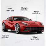 SEAMETAL 3m Car Sewer Unclogger Cleaning Brush Car Sunroof Long Hose Drain Hole Drain Unclogger Pipe Tool Cleaner Car Accessorie