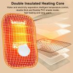 Hand Warmer Electric Hot Water Bag Soft Hand Heater Fast Heating Warm Water Bag Winter Rechargeable Warm Hand Bag Hands Warmer