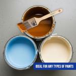 Pro Grade 2 Inch Angled Paint Brush (3 Pack) – Professional Angle Sash Brushes for Cutting in Trim, Walls, Cabinets & Detail Work – Works with Latex & Oil-Based Paint